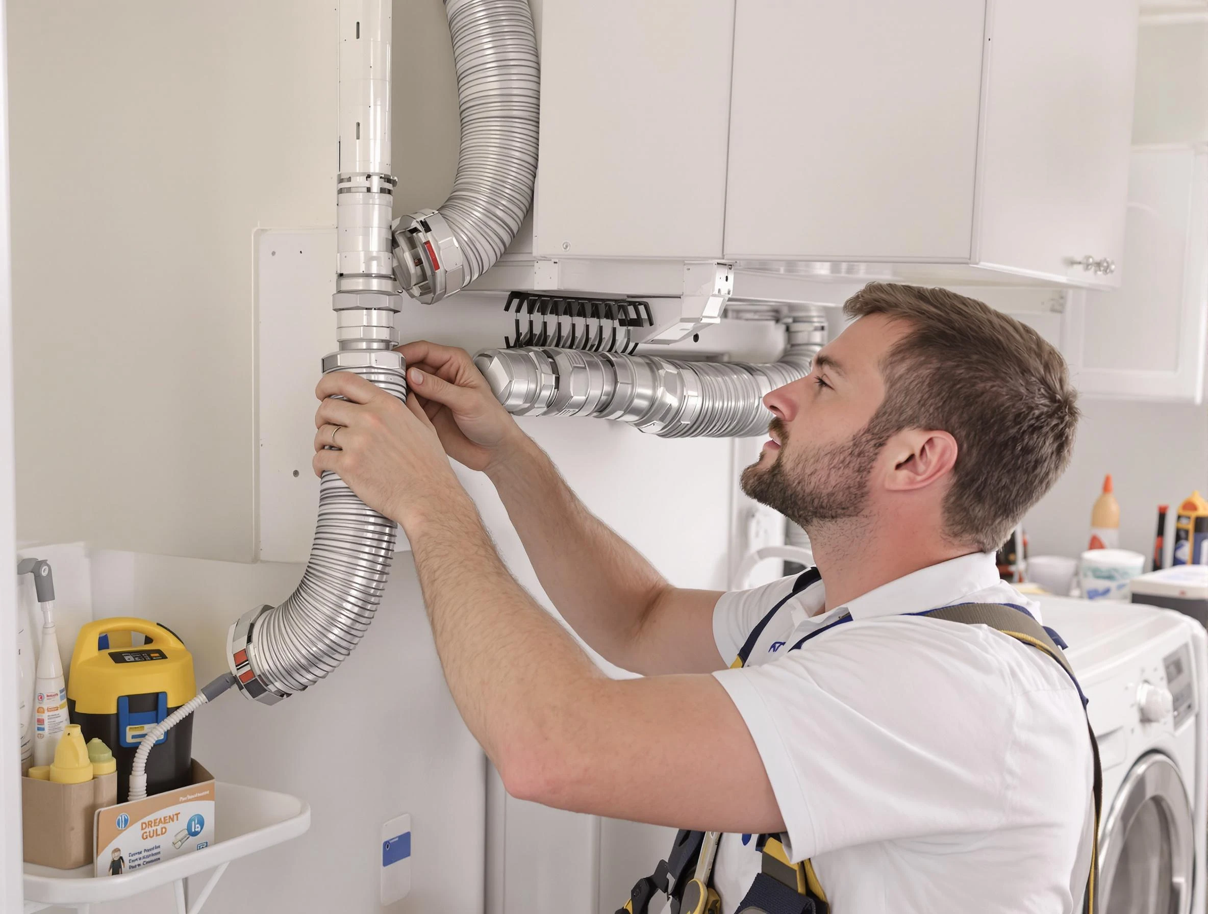 Professional dryer vent repair and installation by Twin Lakes Dryer Vent Cleaning in Twin Lakes