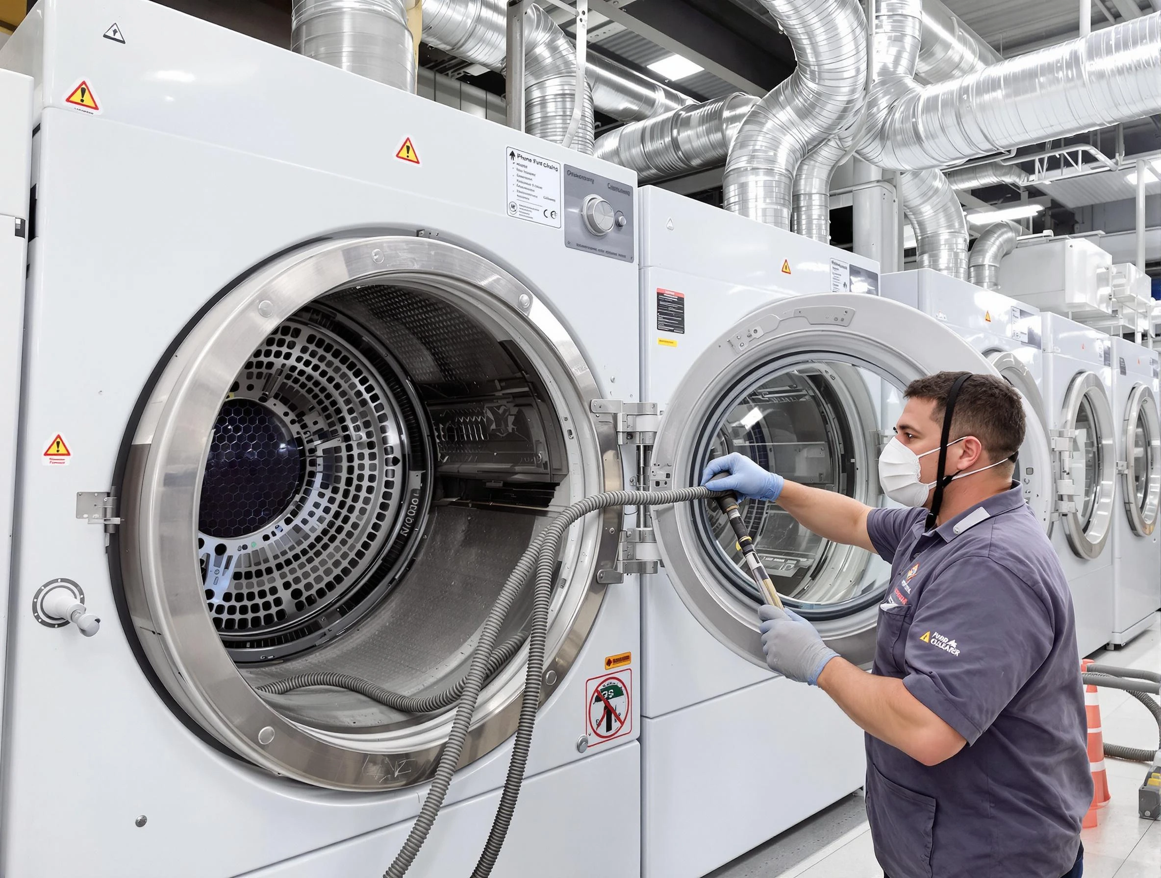 Industrial-grade dryer vent cleaning by Twin Lakes Dryer Vent Cleaning in Twin Lakes